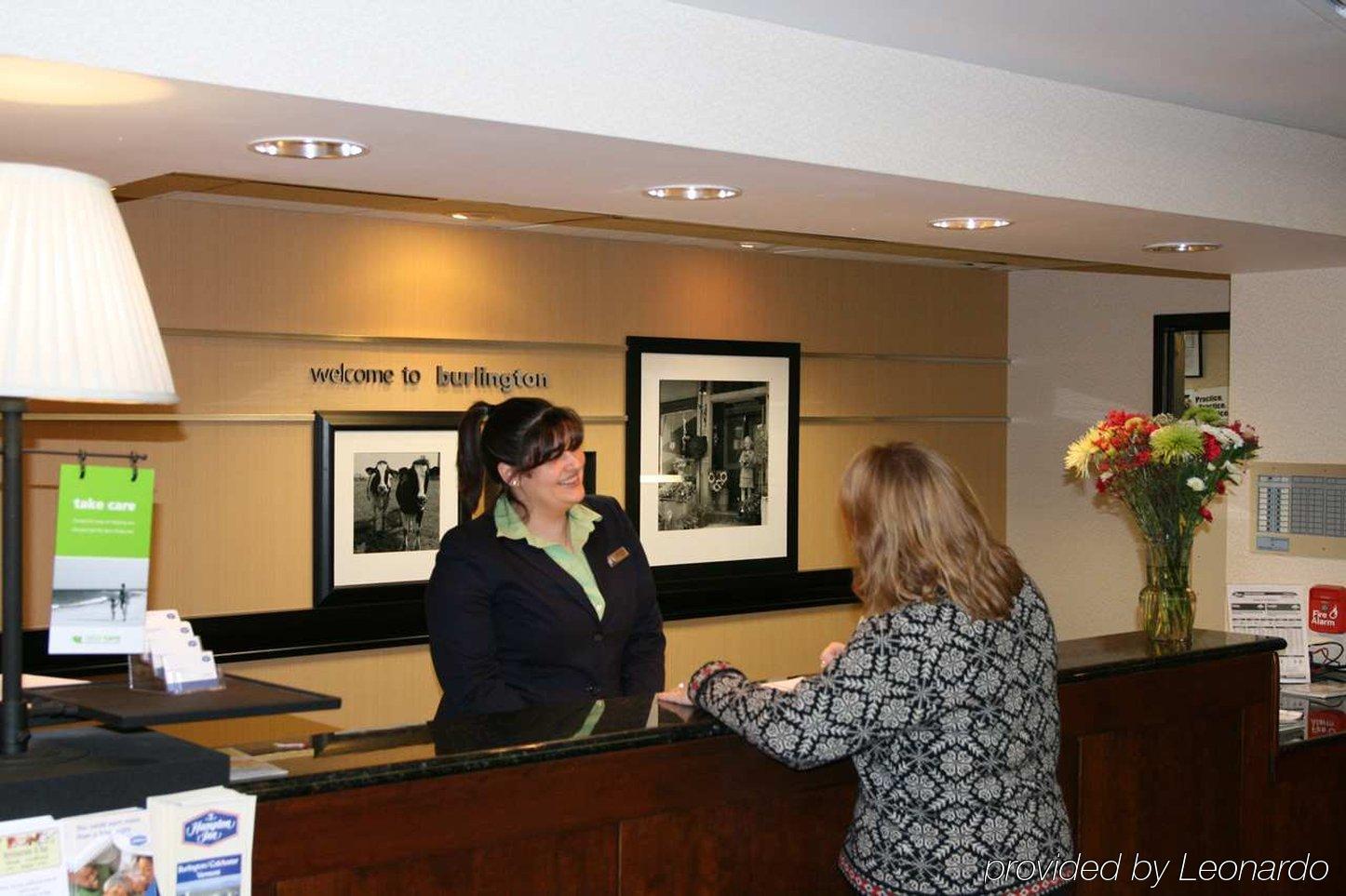 Hampton Inn Burlington - Colchester Інтер'єр фото
